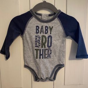 Baby brother onesie